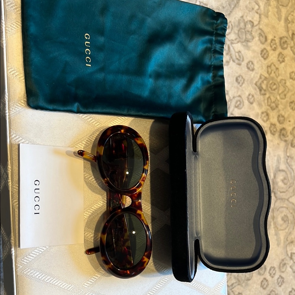 Gucci Tortoise Sunglasses Vintage